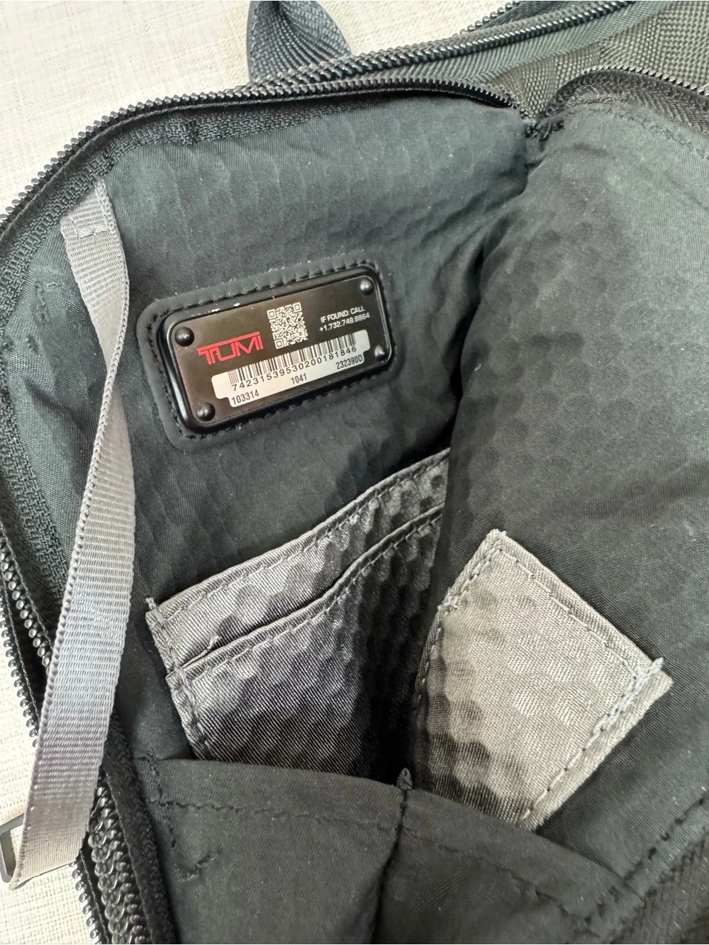 TUMI Alpha Bravo Aviano Slim Briefcase.